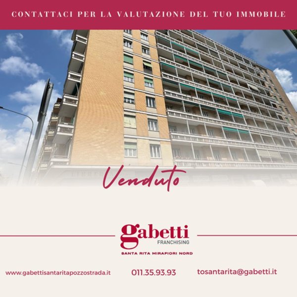 appartamento in vendita a Torino in zona Santa Rita