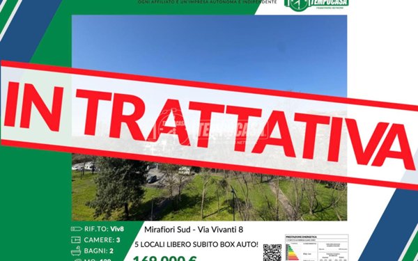 appartamento in vendita a Torino in zona Mirafiori Sud