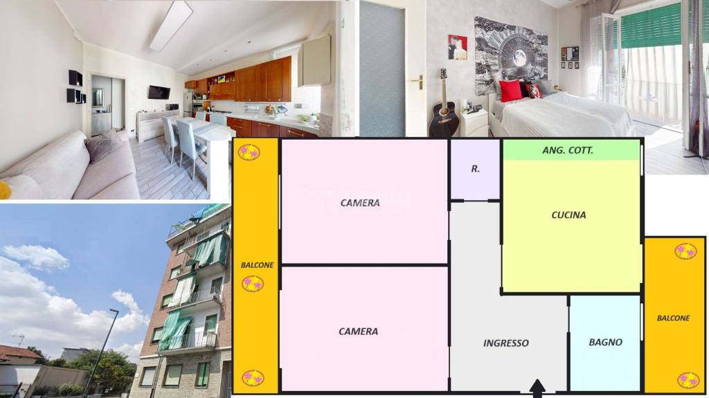 appartamento in vendita a Torino in zona Barriera di Milano