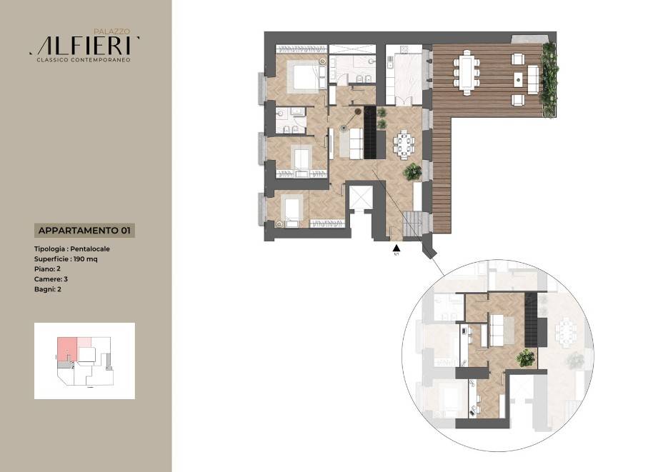 appartamento in vendita a Torino