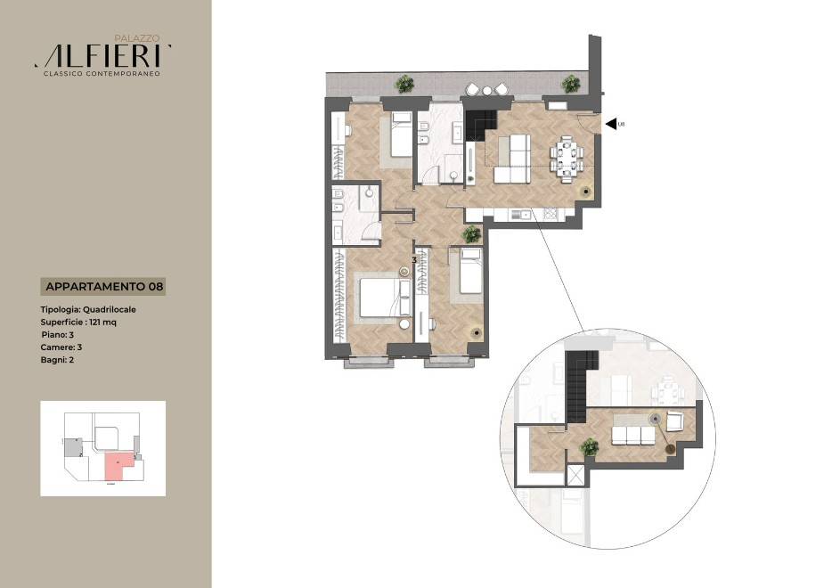 appartamento in vendita a Torino