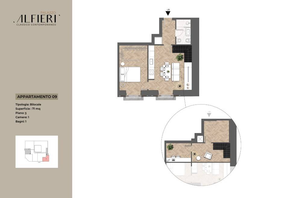 appartamento in vendita a Torino