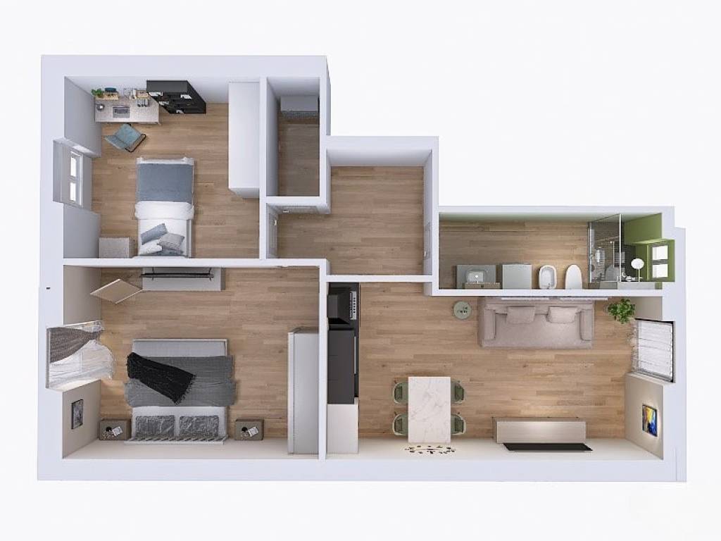 appartamento in vendita a Torino in zona Mirafiori Nord