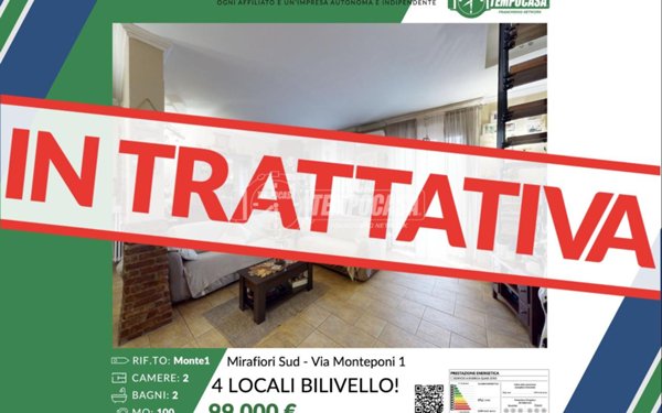 appartamento in vendita a Torino in zona Mirafiori Sud