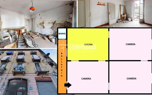 appartamento in vendita a Torino in zona Barriera di Milano