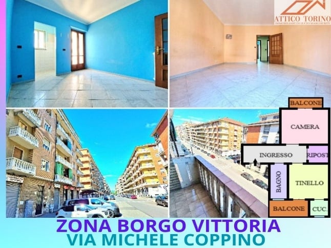 appartamento in vendita a Torino in zona Borgata Vittoria