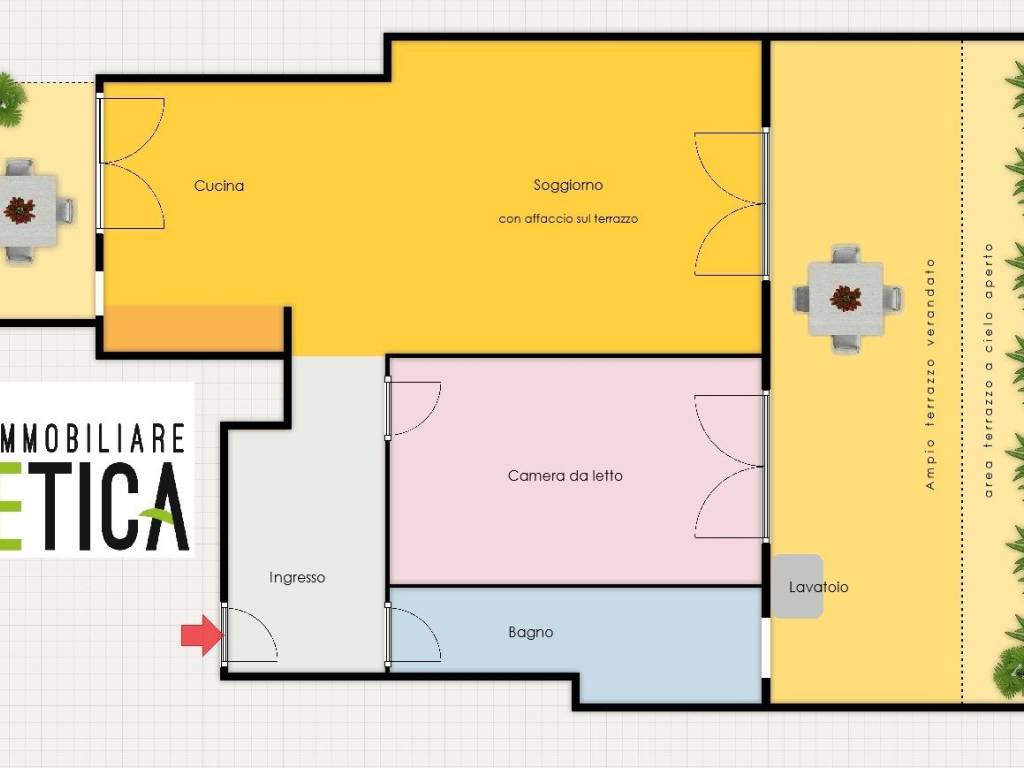 appartamento in vendita a Torino in zona Mirafiori Nord