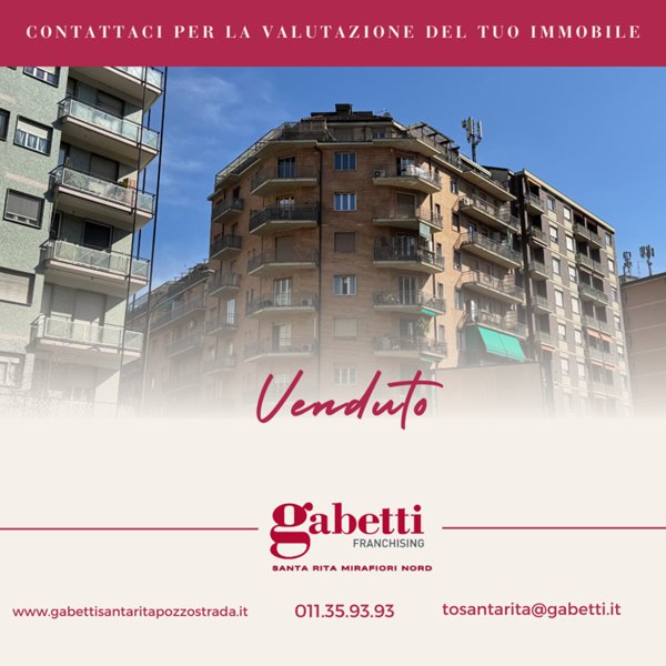 appartamento in vendita a Torino in zona Mirafiori Nord