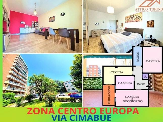 appartamento in vendita a Torino in zona Mirafiori Nord