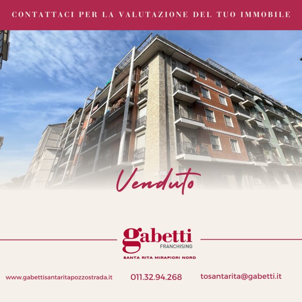 appartamento in vendita a Torino in zona Santa Rita