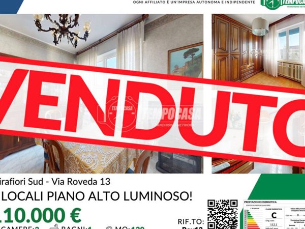appartamento in vendita a Torino in zona Mirafiori Sud
