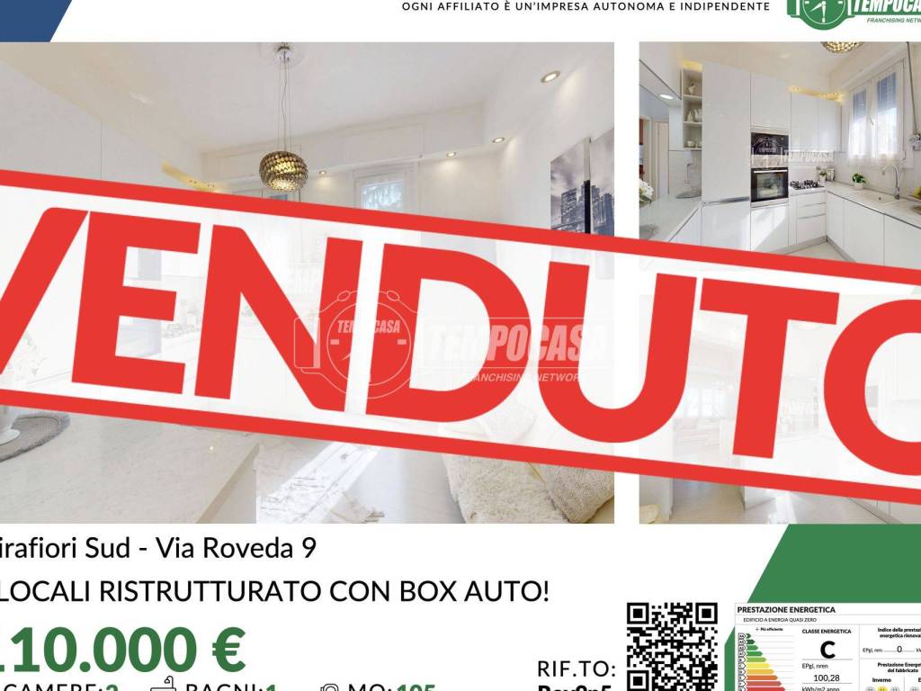 appartamento in vendita a Torino in zona Mirafiori Sud