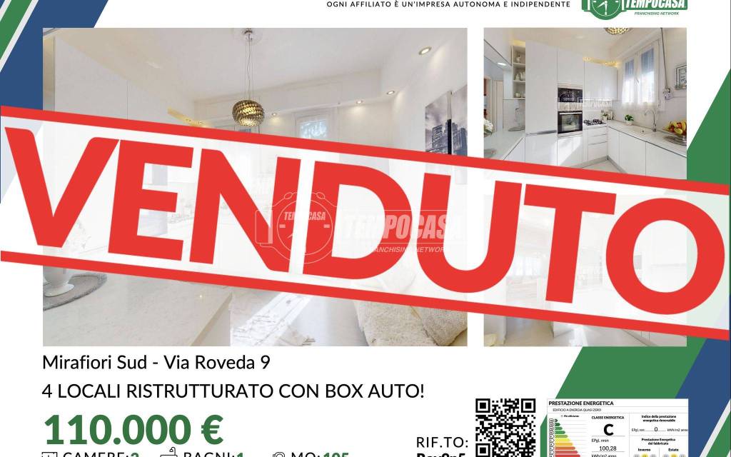 appartamento in vendita a Torino in zona Mirafiori Sud