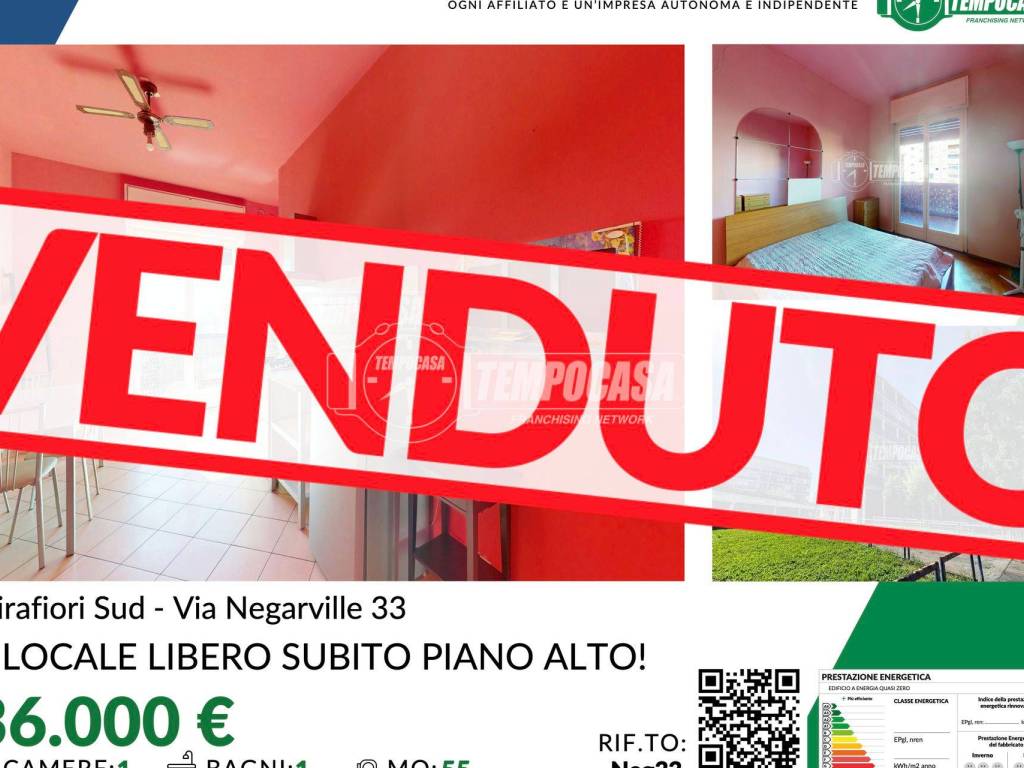 appartamento in vendita a Torino in zona Mirafiori Sud
