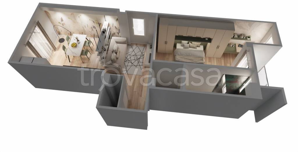 appartamento in vendita a Torino in zona Parella