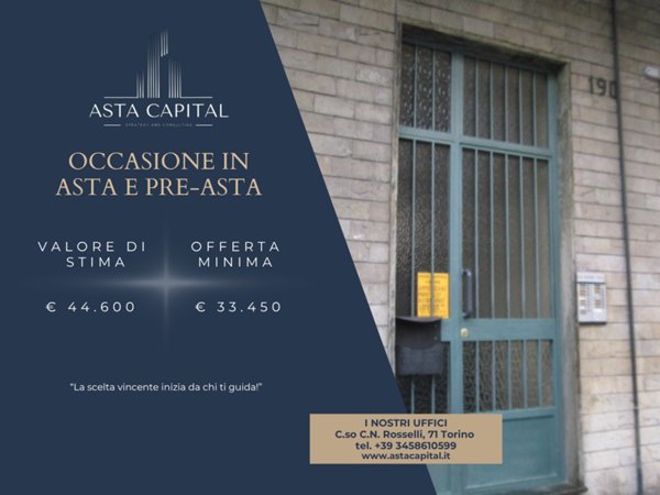 appartamento in vendita a Torino