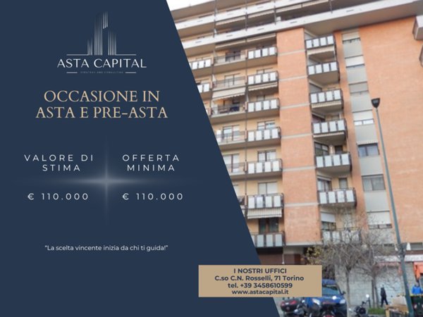 appartamento in vendita a Torino