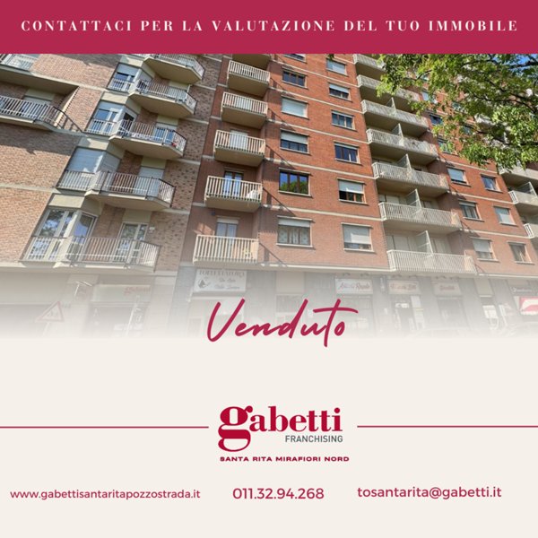 appartamento in vendita a Torino in zona Santa Rita