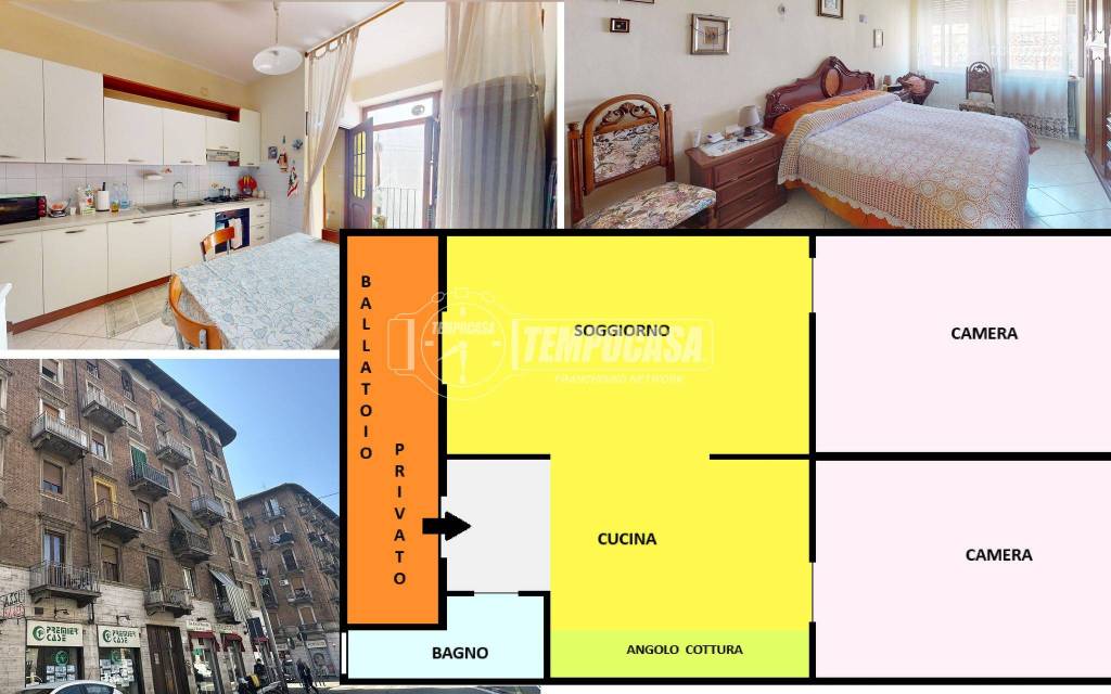 appartamento in vendita a Torino in zona Barriera di Milano