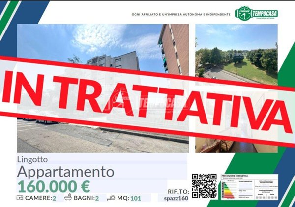 appartamento in vendita a Torino in zona Lingotto