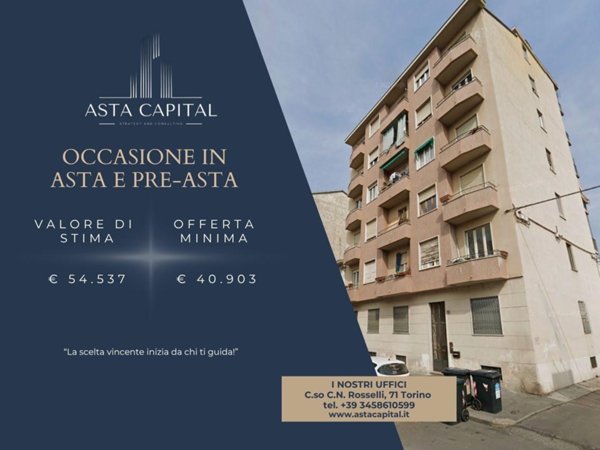 appartamento in vendita a Torino