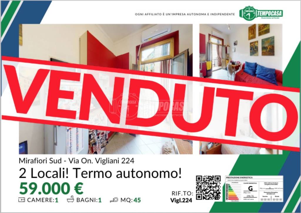 appartamento in vendita a Torino in zona Mirafiori Sud