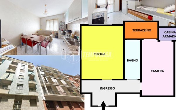 appartamento in vendita a Torino in zona Barriera di Milano
