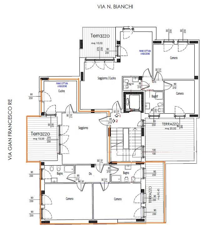 appartamento in vendita a Torino in zona Millefonti
