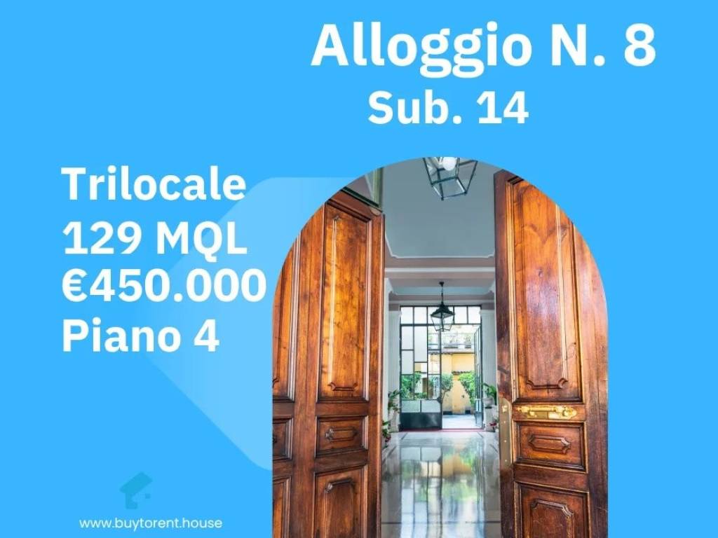 appartamento in vendita a Torino in zona Crocetta