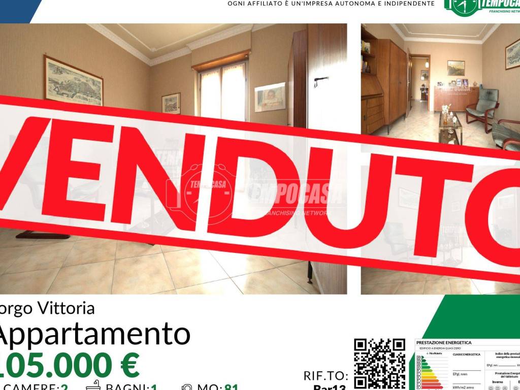 appartamento in vendita a Torino in zona Borgata Vittoria