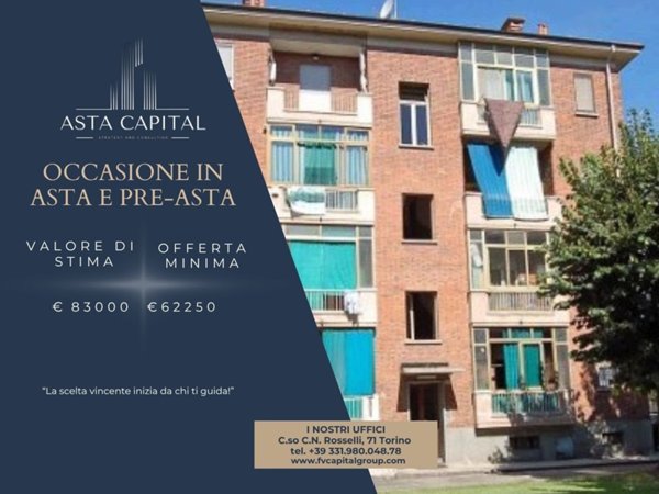 appartamento in vendita a Torino