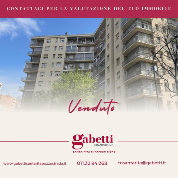 appartamento in vendita a Torino in zona Mirafiori Nord