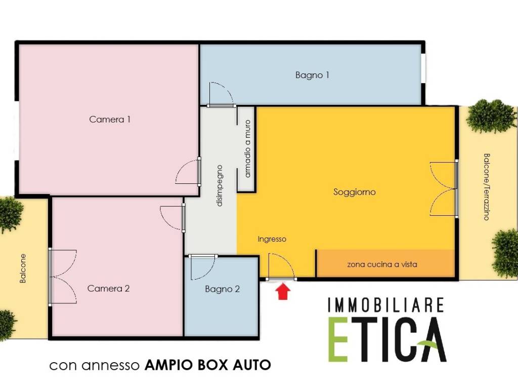 appartamento in vendita a Torino in zona Barca