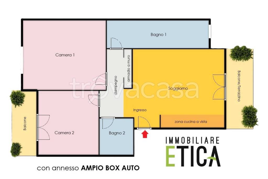 appartamento in vendita a Torino in zona Falchera