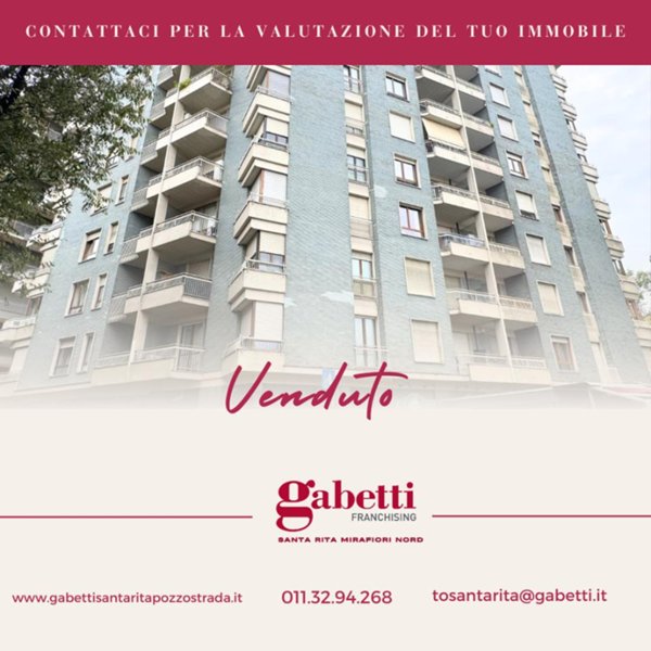 appartamento in vendita a Torino in zona Santa Rita