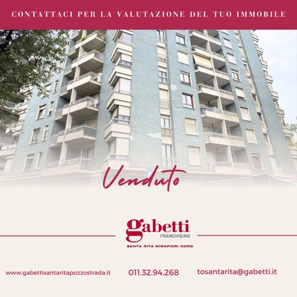 appartamento in vendita a Torino in zona Santa Rita