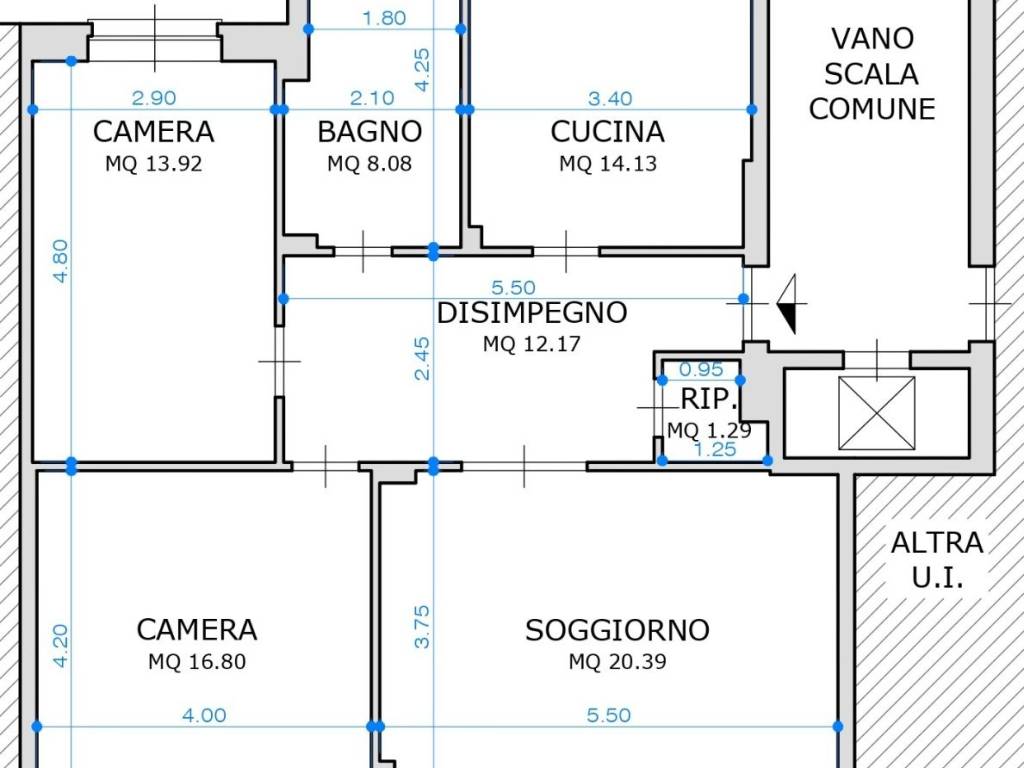 appartamento in vendita a Torino in zona Santa Rita