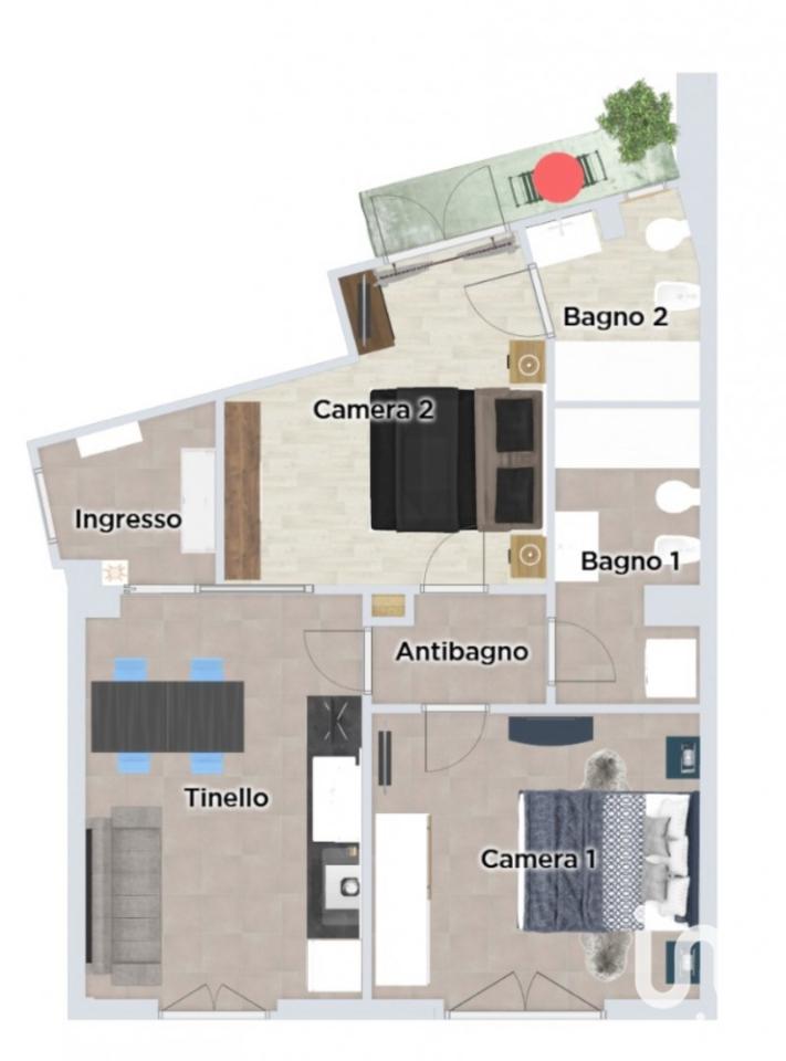 appartamento in vendita a Torino in zona Santa Rita