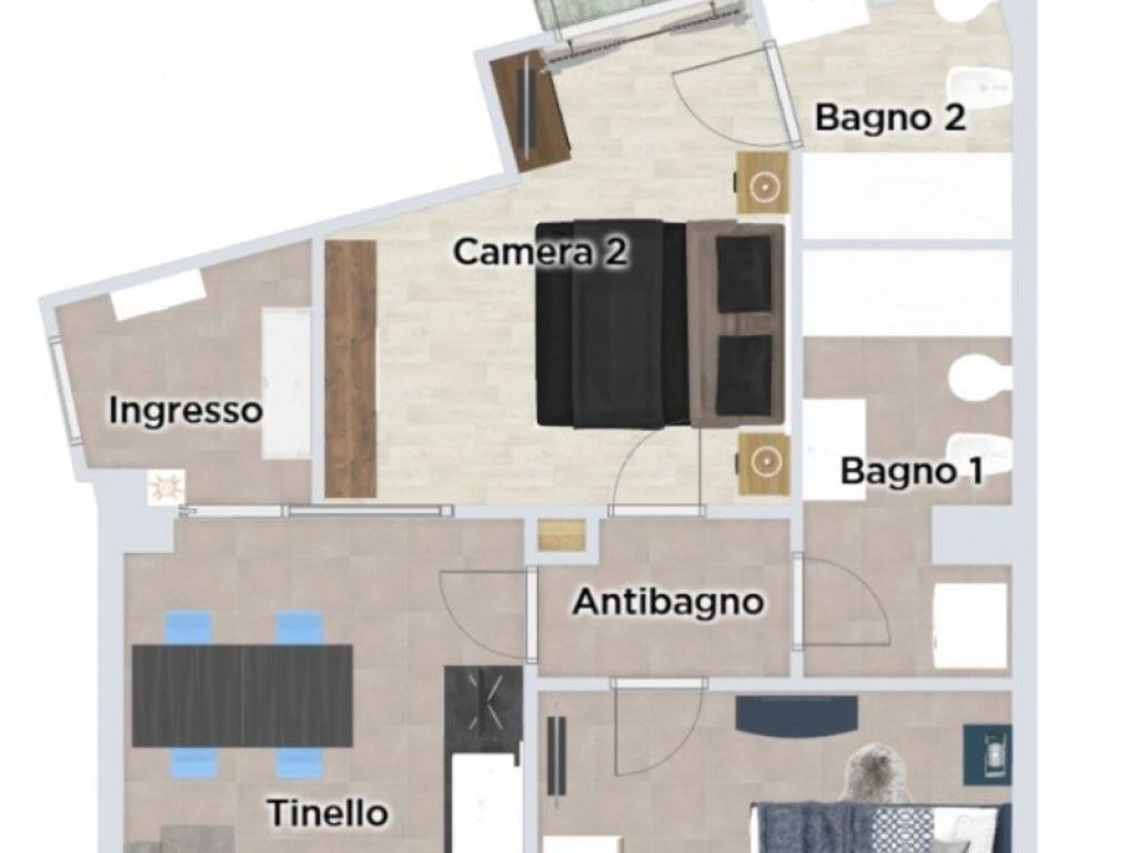 appartamento in vendita a Torino in zona Santa Rita