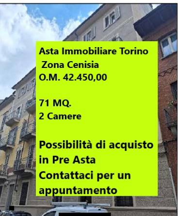 appartamento in vendita a Torino in zona Cenisia