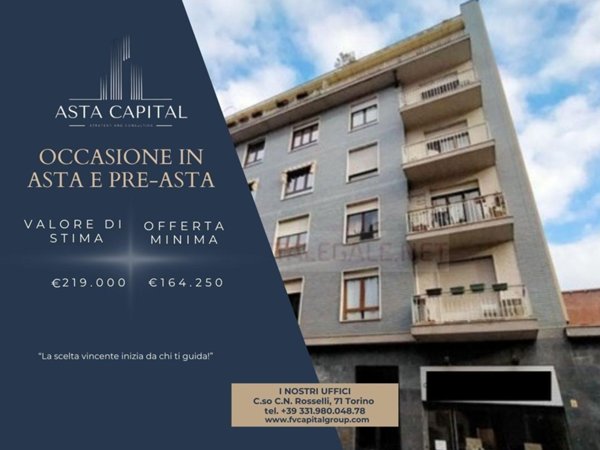 appartamento in vendita a Torino