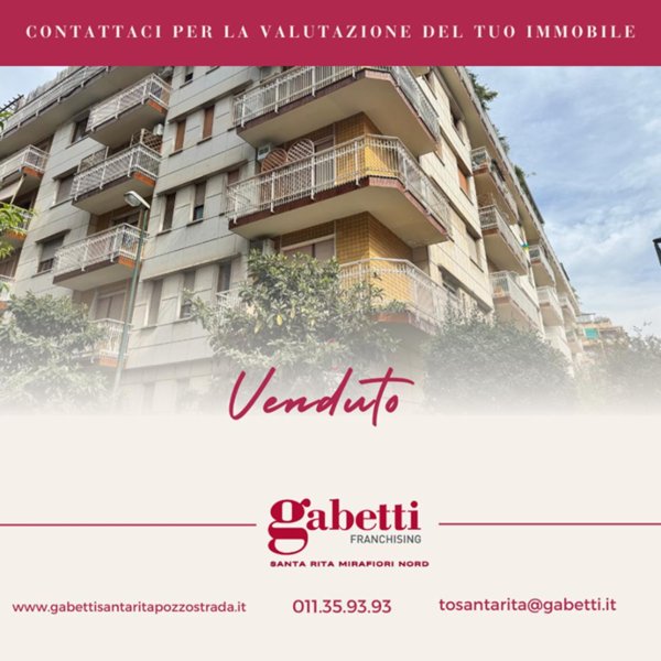 appartamento in vendita a Torino in zona Santa Rita