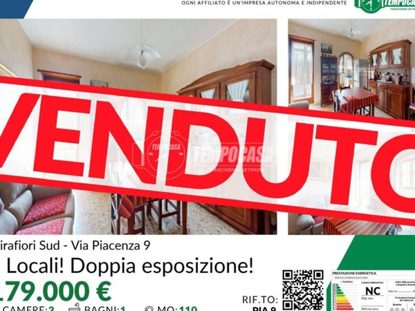 appartamento in vendita a Torino in zona Mirafiori Sud