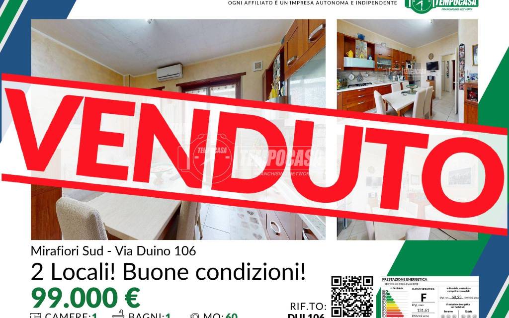 appartamento in vendita a Torino in zona Mirafiori Sud