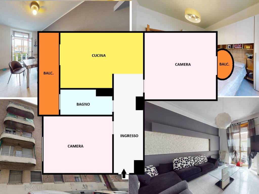 appartamento in vendita a Torino in zona Barriera di Milano