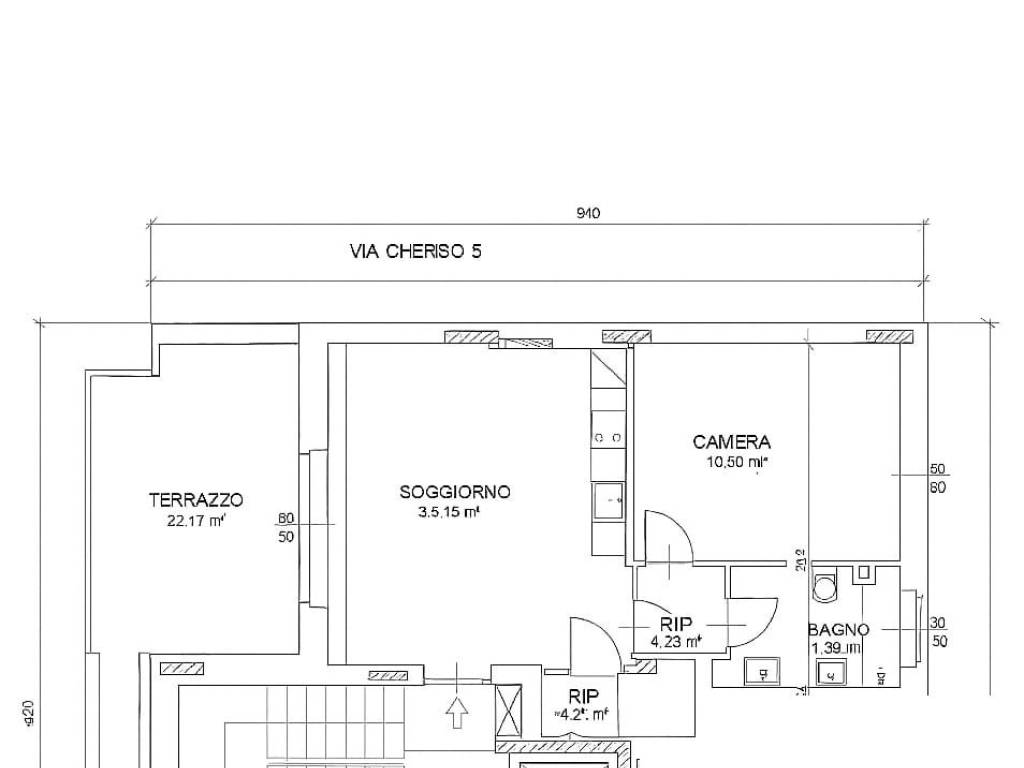 appartamento in vendita a Torino in zona Mirafiori Nord
