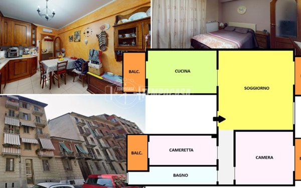 appartamento in vendita a Torino in zona Barriera di Milano