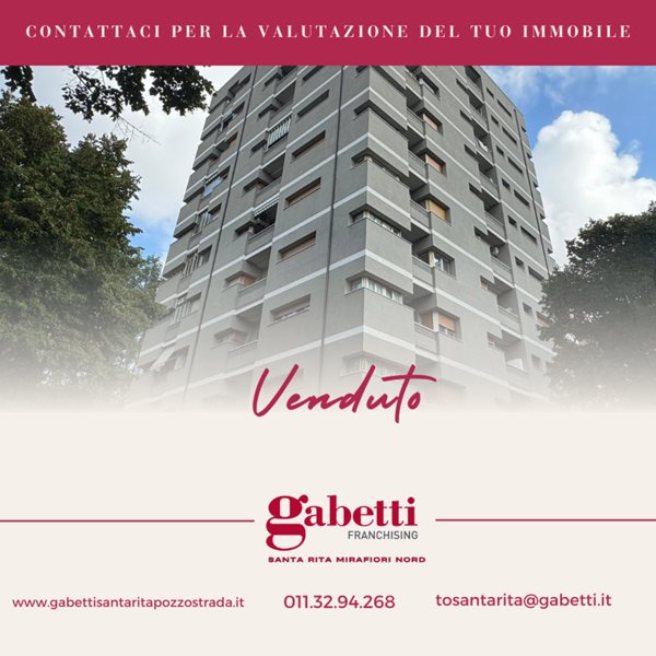 appartamento in vendita a Torino in zona Mirafiori Nord