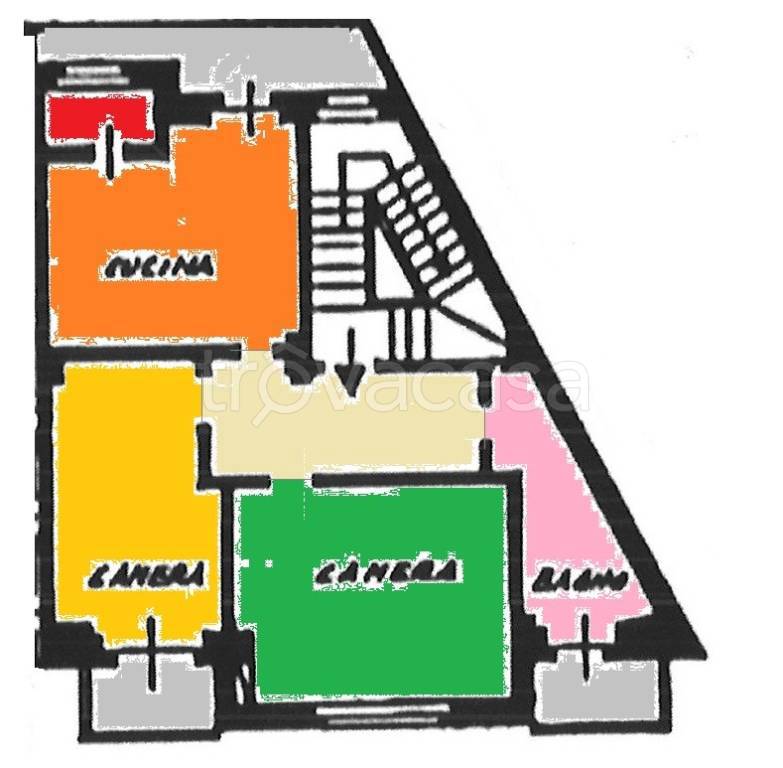appartamento in vendita a Torino in zona Mirafiori Nord