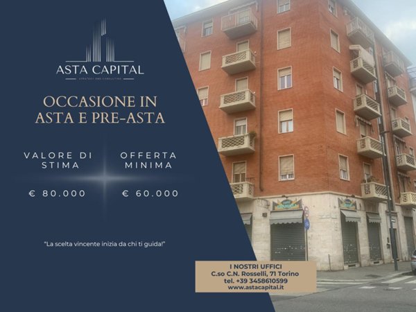 appartamento in vendita a Torino